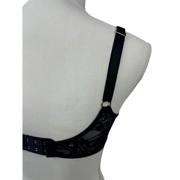 Le Mystère Portrait Underwire Stretch Lace Bra Women's Size 32C - Picture 9 of 14